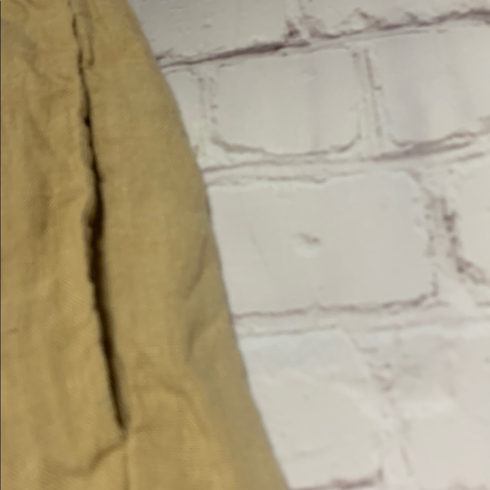 LAUDE THE LABEL Yellow Linen Shorts Size M - Picture 4 of 7